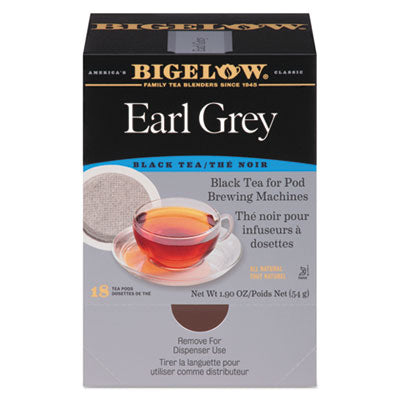 Bigelow® Earl Grey Black Tea Pods, 1.90 oz, 18/Box Flipcost Flipcost