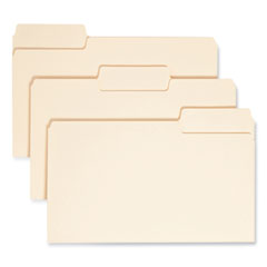 Smead™ SuperTab Top Tab File Folders, 1/3-Cut Tabs: Assorted, Legal Size, 0.75" Expansion, 11-pt Manila, 100/Box Flipcost Flipcost