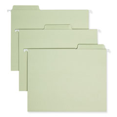 Smead™ Erasable FasTab Hanging Folders, Letter Size, 1/3-Cut Tabs, Moss, 20/Box Flipcost Flipcost