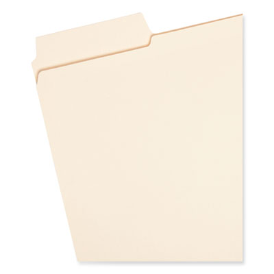 Smead™ SuperTab Reinforced Guide Height Top Tab Folders, 1/3-Cut Tabs: Assorted, Letter Size, 0.75" Expansion, Manila, 100/Box Flipcost Flipcost