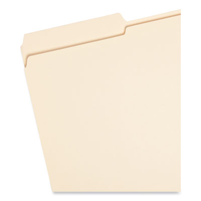 Smead™ Reinforced Tab Manila File Folders, 1/3-Cut Tabs: Assorted, Legal Size, 0.75" Expansion, 11-pt Manila, 100/Box Flipcost Flipcost