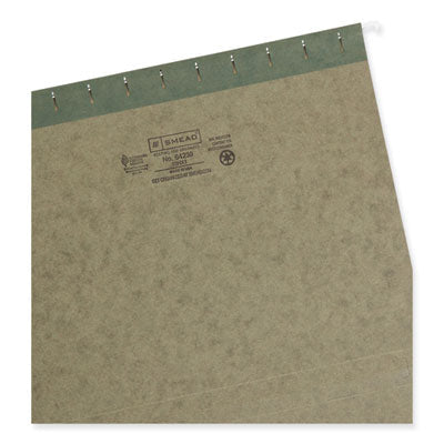 Smead™ Box Bottom Hanging File Folders, 1" Capacity, Letter Size, Standard Green, 25/Box Flipcost Flipcost