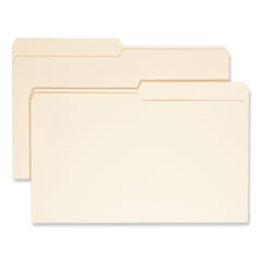 Smead™ Legal Size Manila File Folders, 1/2-Cut Tabs: Assorted, Legal Size, 0.75" Expansion, Manila, 100/Box Flipcost Flipcost