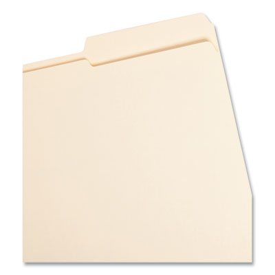 Smead™ Reinforced Guide Height File Folders, 2/5-Cut Tabs: Right Position, Letter Size, 0.75" Expansion, Manila, 100/Box Flipcost Flipcost