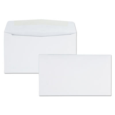 Business Envelope Quality Park, #6 3/4, Commercial Flap, Side Seam, Gummed Closure, 24 lb Bond Weight Paper, 3.63 x 6.5, White, 500/Box Flipcost Flipcost