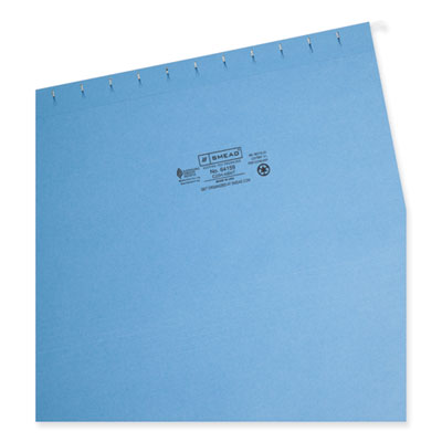 Smead™ Colored Hanging File Folders Legal, 1/5-Cut Tabs, Assorted Colors, 25/Box Flipcost Flipcost