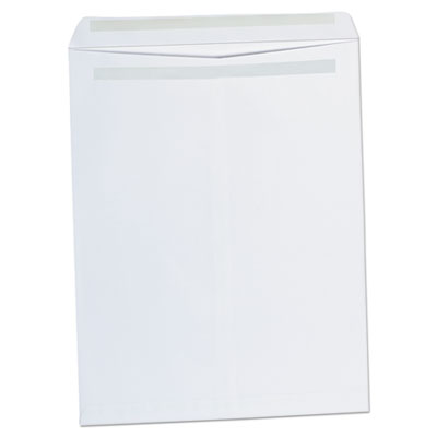 Universal® Self-Stick Open End Catalog Envelope, #15 1/2, Square Flap, Self-Adhesive Closure, 12 x 15.5, White, 100/Box Flipcost Flipcost