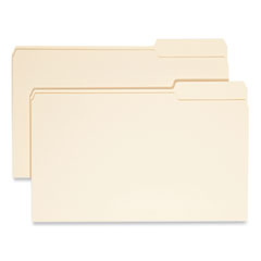 Smead™ Manila File Folders Legal Size, 1/3-Cut Tabs: Right Position, 0.75" Expansion, Manila, 100/Box Flipcost Flipcost