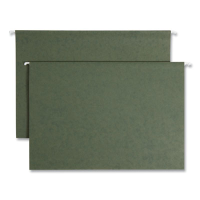 Smead™ Box Bottom Hanging File Folders Legal Size, 2" Capacity, Standard Green, 25/Box Flipcost Flipcost