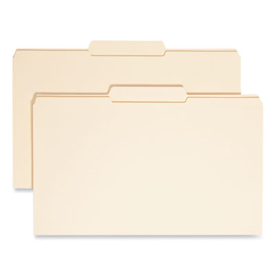 Smead™ Reinforced Manila File Folders Legal Size, 0.75" Expansion, 11-pt Manila, 100/Box Flipcost Flipcost