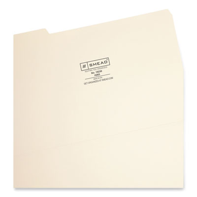 Legal Size Manila File Folders, 1/3-Cut Tabs: Assorted, Legal Size, 0.75" Expansion, Manila, 100/Box Flipcost Flipcost