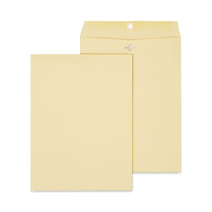 Universal® Kraft Clasp Envelope, #10 1/2, Square Flap, Clasp/Gummed Closure, 9 x 12, Brown Kraft, 100/Box Flipcost Flipcost