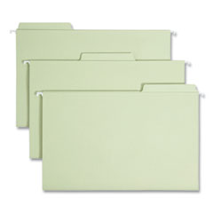 Smead™ FasTab Hanging Folders, Legal Size, 1/3-Cut Tabs, Moss, 20/Box Flipcost Flipcost