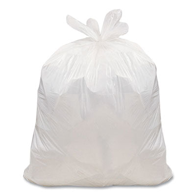 Super Value Pack 8 Gallon Bags, 0.6 mil, 22" x 24", White, 130/Box Flipcost Flipcost