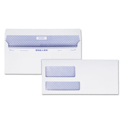 Reveal-N-Seal Envelope, #9, Commercial Flap, Self-Adhesive Closure, 3.88 x 8.88, White, 500/Box Flipcost Flipcost