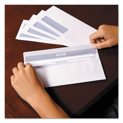 Reveal-N-Seal Envelope, #9, Commercial Flap, Self-Adhesive Closure, 3.88 x 8.88, White, 500/Box Flipcost Flipcost