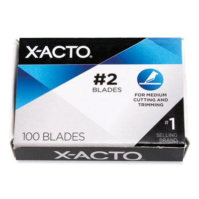 X-ACTO® No. 2 Bulk Pack Blades for X-Acto Knives, 100/Box Flipcost Flipcost