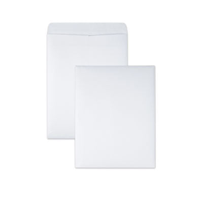 Quality Park™ Redi-Seal Catalog Envelope, #12 1/2, Cheese Blade Flap, Redi-Seal Adhesive Closure, 9.5 x 12.5, White, 100/Box Flipcost Flipcost