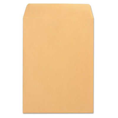 Universal® Kraft Catalog Envelope Square Flap28 lb Bond Weight , #10 1/2, Square Flap, Gummed Closure, 9 x 12, Brown Kraft, 250/Box Flipcost Flipcost