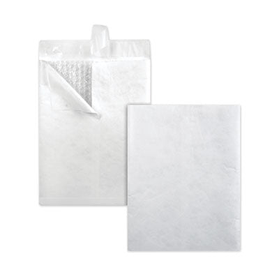 Survivor Bubble Mailer DuPont Tyvek, #13 1/2, Square Flap, Redi-Strip Adhesive Closure, 10 x 13, White, 25/Box Flipcost Flipcost