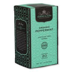 Premium Tea, Organic Peppermint Herbal Tea, Individually Wrapped Tea Bags, 20/Box Flipcost Flipcost