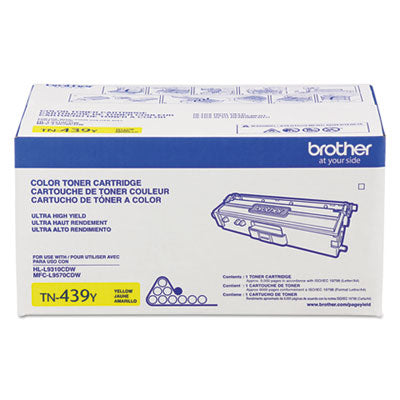 Brother Genuine TN439 Yellow Toner Ultra High-Yield Toner, 9,000 Page-Yield Flipcost Flipcost