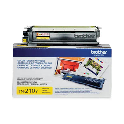 Brother TN210Y Toner, 1,400 Page-Yield, Yellow Flipcost Flipcost