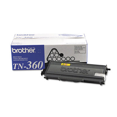 Brother TN360 High-Yield Toner, 2,600 Page-Yield, Black Flipcost Flipcost