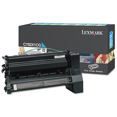 C782X1CG Extra High-Yield Cyan Toner, 15,000 Page-Yield, Flipcost Flipcost