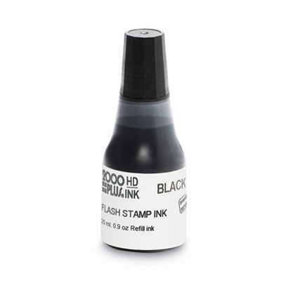 COSCO 2000PLUS® Pre-Ink High Definition Refill Ink, 0.9 oz. Bottle, Black Flipcost Flipcost