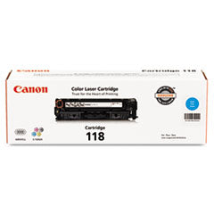 Canon® 2661B001 (118) Long-Lasting Dependable Toner Cartridge, 2,900 Page-Yield, Cyan Flipcost Flipcost