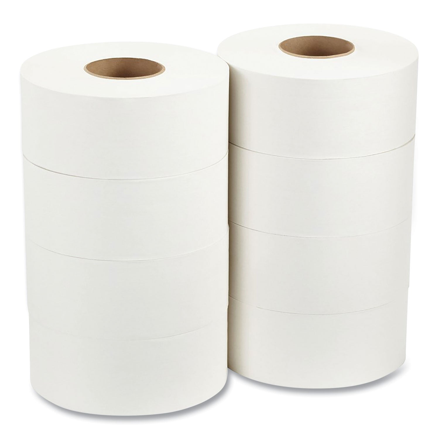 Georgia Pacific® Professional Jumbo Jr. Bathroom Tissue Roll, Septic Safe, 2-Ply, White, 3.5" x 1,000 ft, 8 Rolls/Carton