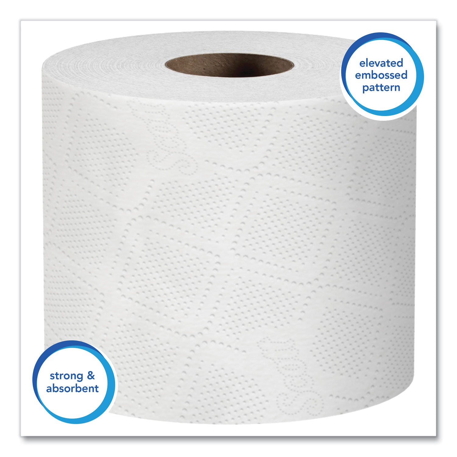 Scott® Essential Standard Roll Bathroom Tissue for Business, Septic Safe, 1-Ply, White, 1,210 Sheets/Roll, 80 Rolls/Carton