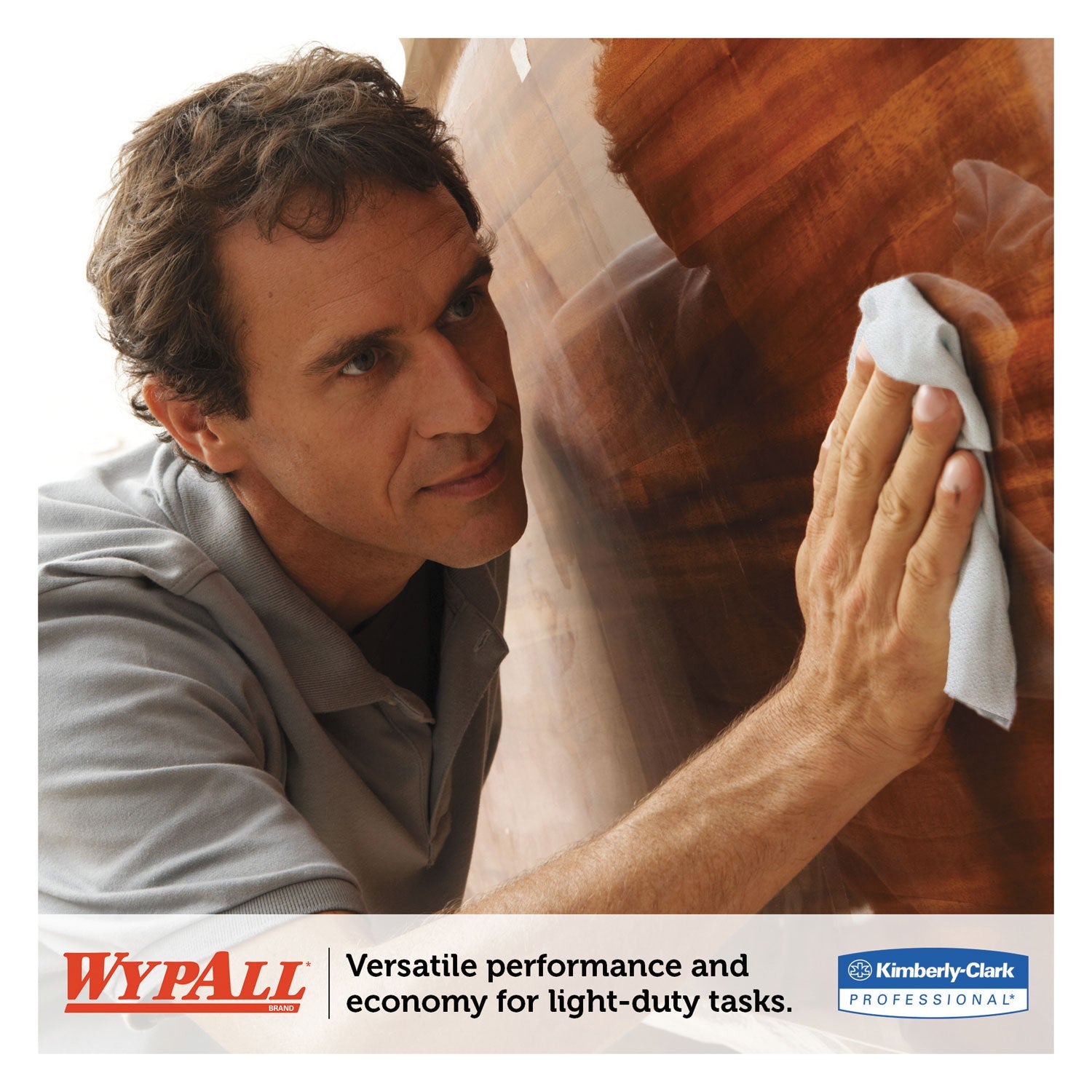 WypAll® General Clean X60 Cloths, Flat Sheet, 12.5 x 16.8, White, 150/Box, 6 Boxes/Carton