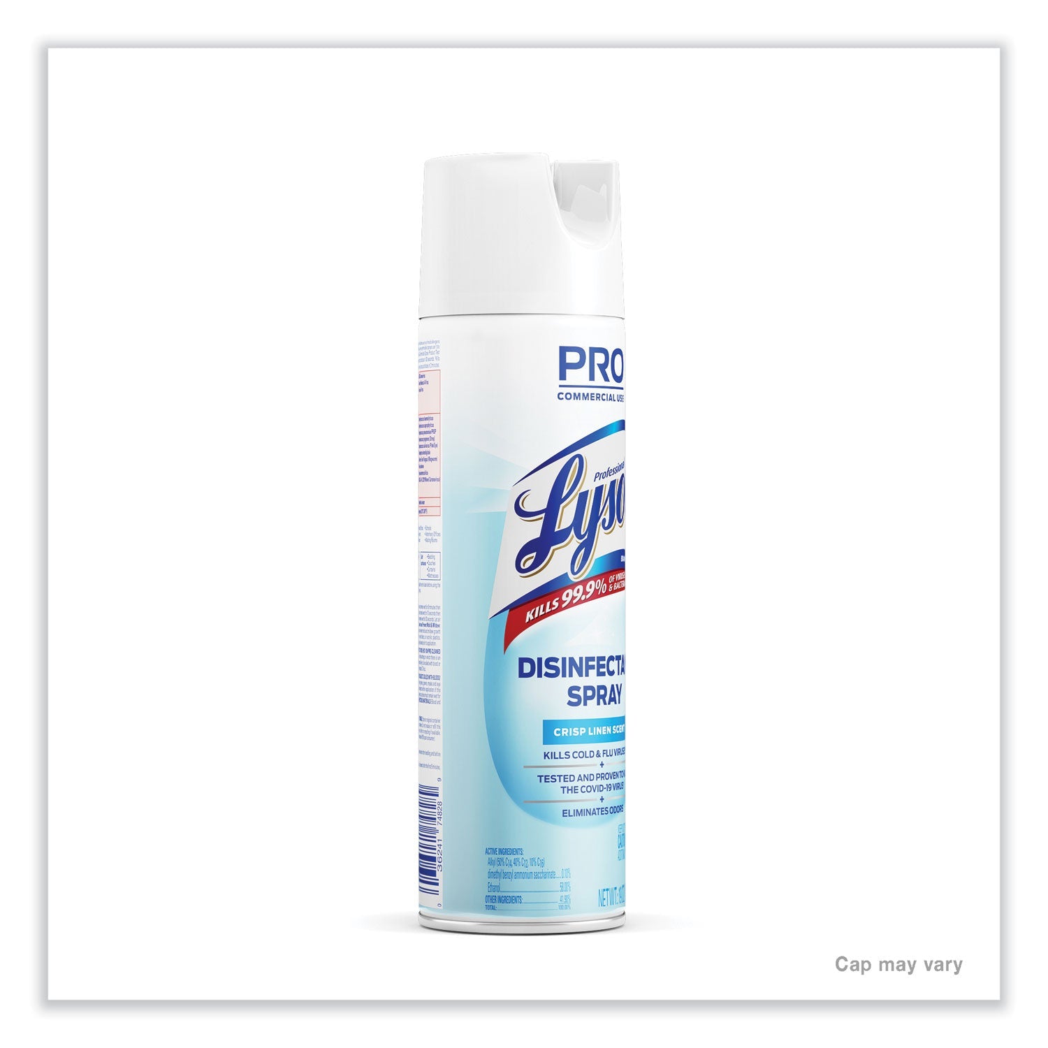 Professional LYSOL® Brand Disinfectant Spray, Crisp Linen, 19 oz Aerosol Spray, 12/Carton