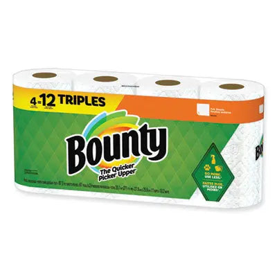 PROCTER & GAMBLE Kitchen Roll Paper Towels, 2-Ply, White, 10.5 x 11, 87 Sheets/Roll, 4 Triple Rolls/Pack, 6 Packs/Carton Flipcost Flipcost