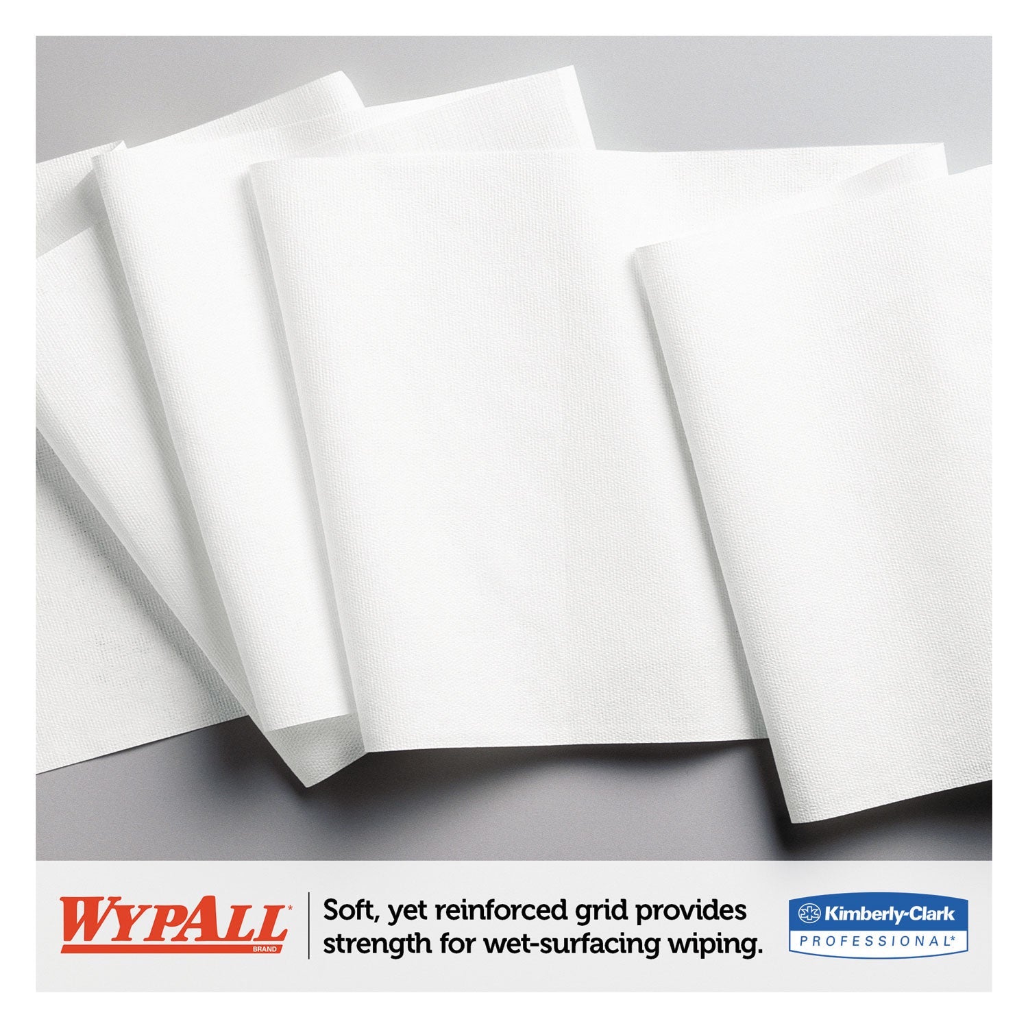 WypAll® L30 Towels, Center-Pull Roll, 9.8 x 15.2, White, 300/Roll, 2 Rolls/Carton