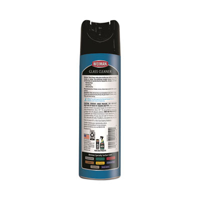 WEIMAN® Foaming Glass Cleaner, 19 oz Aerosol Spray Can, 6/Carton Flipcost Flipcost