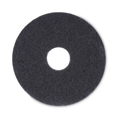 Boardwalk® Floor stripping pads rotary machines, 13" Diameter, Black, 5/Carton Flipcost Flipcost