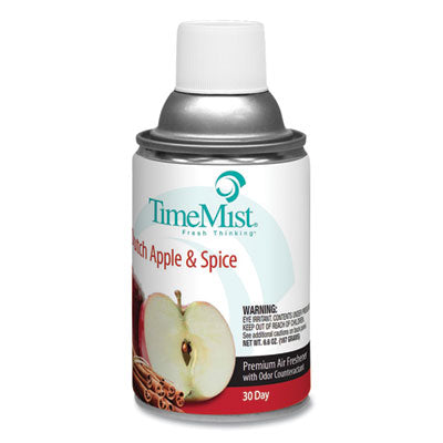 Premium Metered Air Freshener Refill, Dutch Apple and Spice, 6.6 oz Aerosol Spray, 12/Carton Flipcost Flipcost