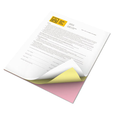 Revolution Carbonless 3-Part Paper, 8.5 x 11, Canary/Pink/White, 2,505/Carton Flipcost Flipcost