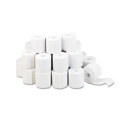 Impact and Inkjet Print Bond Paper Rolls, 0.5" Core, 2.25" x 130 ft, White, 100/Carton Flipcost Flipcost