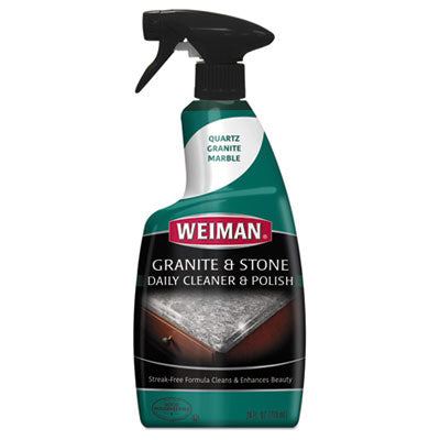 WEIMAN® Granite cleaner polish citrus scent, 24 oz Spray Bottle, 6/Carton Flipcost Flipcost