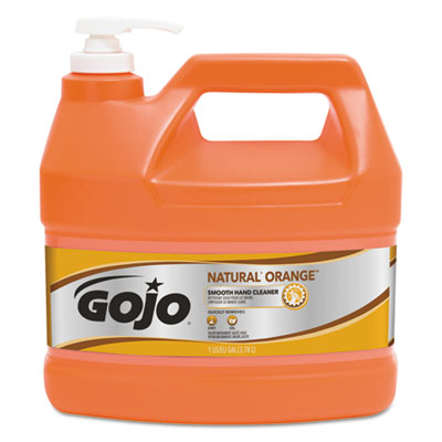 NATURAL ORANGE Smooth Hand Cleaner, Citrus Scent, 1 gal Pump Dispenser, 4/Carton Flipcost Flipcost