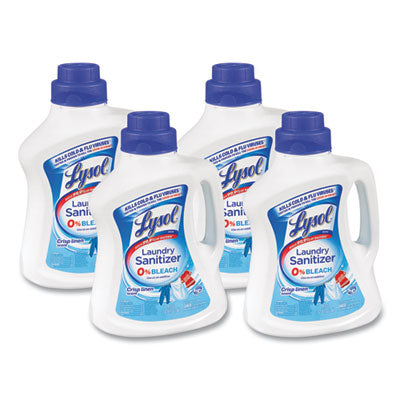 Laundry Sanitizer Crisp Linen, Liquid, 90 oz, 4/Carton Flipcost Flipcost