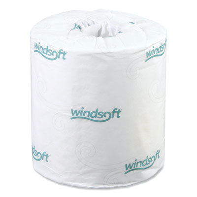 Windsoft® Bath Individually Wrapped Septic-Safe Tissue Rolls, 2-Ply, White, 500 Sheets/Roll, 48 Rolls/Carton Flipcost Flipcost