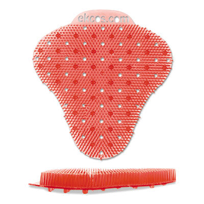 Diversey™ ekcoscreen Urinal Screens, Melon Scent, Red, 12/Carton Flipcost Flipcost