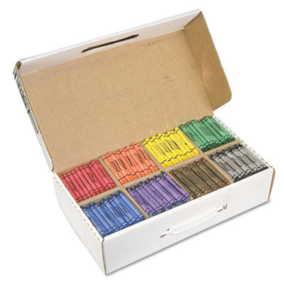 Prang® Crayons Made with Soy, 100 Each of 8 Colors, 800/Carton Flipcost Flipcost