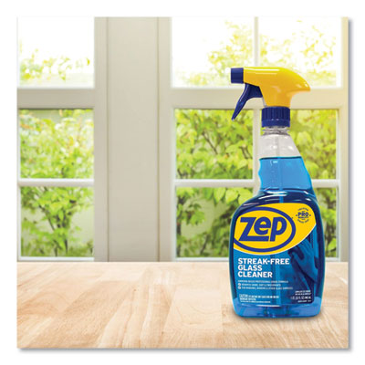 Streak-Free Glass Cleaner Pleasant Scent, 32 oz Spray Bottle, 12/Carton Flipcost Flipcost