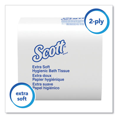 Scott® Hygienic Bath Tissue, Septic Safe, 2-Ply, White, 250/Pack, 36 Packs/Carton Flipcost Flipcost